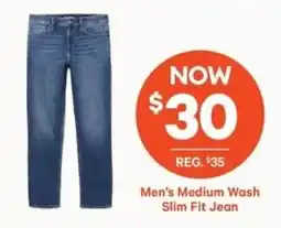 Real Canadian Superstore Men's Medium Wash Slim Fit Jean offer