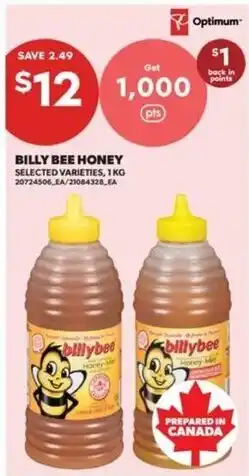 Real Canadian Superstore Billy bee honey offer