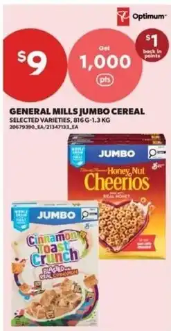 Real Canadian Superstore General Mills jumbo cereal offer