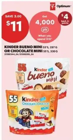 Real Canadian Superstore Kinder bueno mini or chocolate mini offer