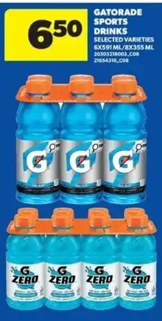 Real Canadian Superstore Gatorade sports drinks offer