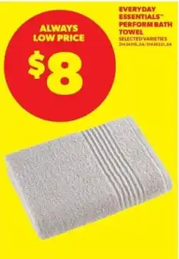 Real Canadian Superstore Everyday Essentials perform bath towel offer