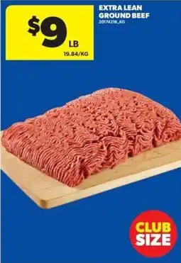 Real Canadian Superstore Extra Lean Ground Beef offer