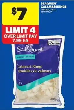 Real Canadian Superstore Seaquest calamari rings offer