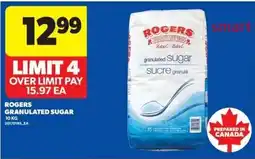 Real Canadian Superstore Rogers granulated sugar offer