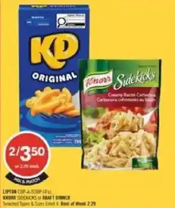 Shoppers Drug Mart Kraft dinner original mac and cheese offer