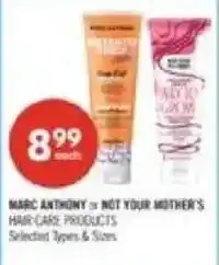 Shoppers Drug Mart Marc Anthony or Not Your Mother's Hair-Care Products offer