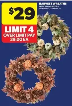 Real Canadian Superstore Harvest Wreaths offer