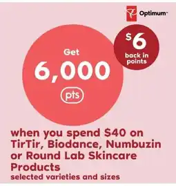Real Canadian Superstore Optimum TirTir Biodance Numbuzin Round Lab Skincare Products offer