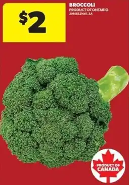 Real Canadian Superstore Broccoli offer