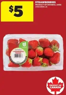 Real Canadian Superstore Strawberries offer