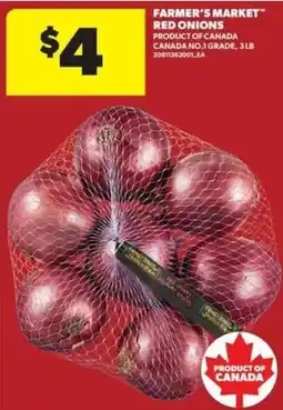 Real Canadian Superstore Farmer's Market red onions offer