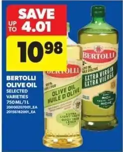 Real Canadian Superstore Bertolli olive oil offer