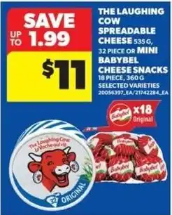 Real Canadian Superstore The Laughing Cow Spreadable Cheese offer