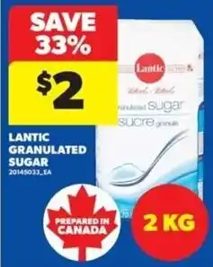 Real Canadian Superstore Lantic granulated sugar offer