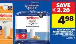 Real Canadian Superstore Neilson trutaste microfiltered milk offer