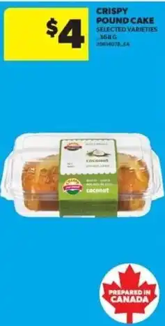 Real Canadian Superstore Crispy Pound Cake offer