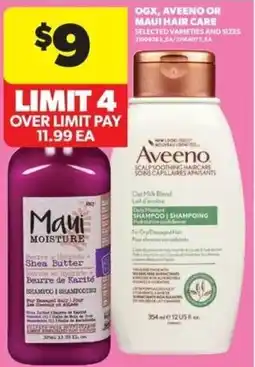 Real Canadian Superstore Ogx, Avene Or Maui Hair Care offer