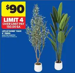 Real Canadian Superstore Life At Home Faux 6' Trees offer