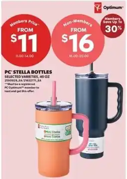 Real Canadian Superstore PC Stella Bottles offer