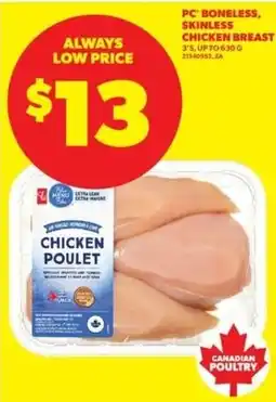 Real Canadian Superstore PC chicken breast offer