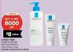 Shoppers Drug Mart La Roche Posay Lipikar or Effaclar Skin Care Products offer