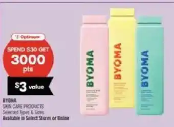 Shoppers Drug Mart Byoma skin care products offer