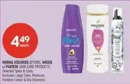 Shoppers Drug Mart Herbal Essences Styling, Aussie or Pantene Hair Care Products offer
