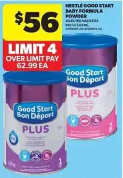 Real Canadian Superstore Nestle good start baby formula powder offer
