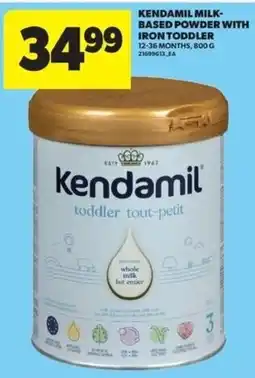 Real Canadian Superstore Kendamil toddler tout-petit offer