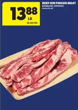 Real Canadian Superstore Beef rib finger meat offer