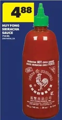 Real Canadian Superstore Huy Fong Sriracha Sauce offer