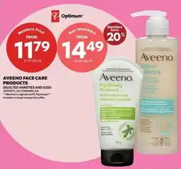Real Canadian Superstore Aveeno face care products offer