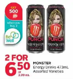 Rexall Monster Energy Drinks offer