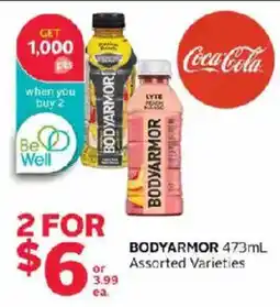 Rexall Bodyarmor assorted varieties offer