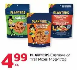 Rexall Planters Cashews or Trail Mixes offer