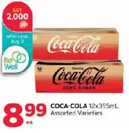 Rexall Coca-Cola assorted varieties offer