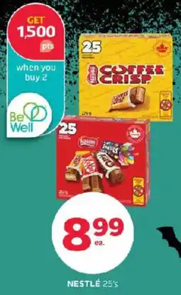 Rexall Nestlé 25's offer