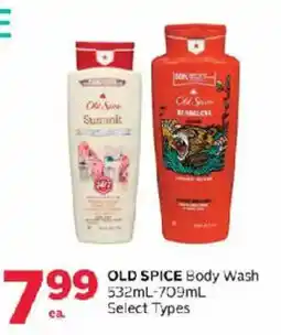 Rexall Old Spice Body Wash offer