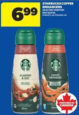 Real Canadian Superstore Starbucks coffee enhancers offer