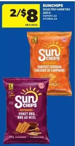 Real Canadian Superstore Sun Chips selected varieties offer