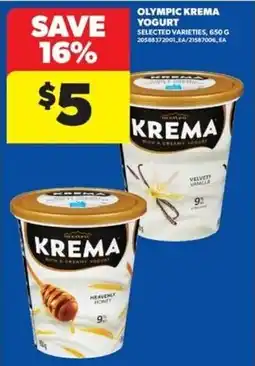 Real Canadian Superstore Olympic krema yogurt offer