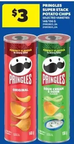 Real Canadian Superstore Pringles super stack potato chips offer