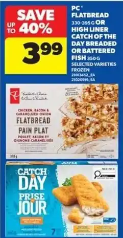 Real Canadian Superstore PC flatbread offer