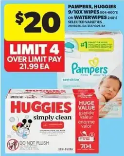 Real Canadian Superstore Pampers huggies wipes offer