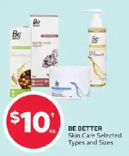 Rexall Be Better Skin Care Selected Types and Sizes offer