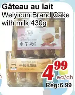 Marche C&T Gâteau au lait Weiyicun Brand Cake with milk offer