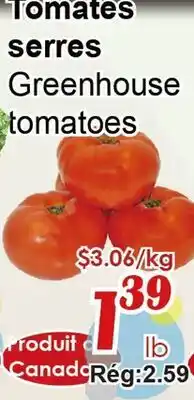 Marche C&T Tomates serres offer