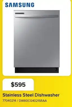 Leon's Samsung Stainless Steel Dishwasher offer