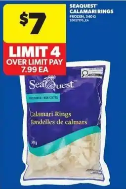 Wholesale Club Seaquest calamari rings offer